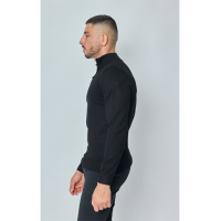 Capo Sweater met ritssluiting - Zwart